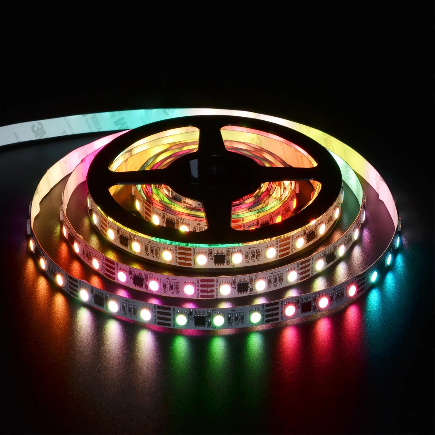 
Magic 60LEDS GS8206 5050RGB LED Strip Breakpoint Resume IP20 24V 10mmPCB 