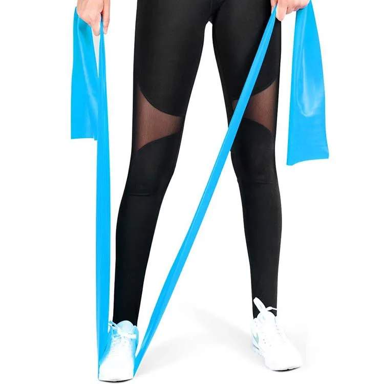 Wholesale Home Fitness Eco Friendly Natural Latex Stretch Training Thera Band Elastic Latex Exercise Bands