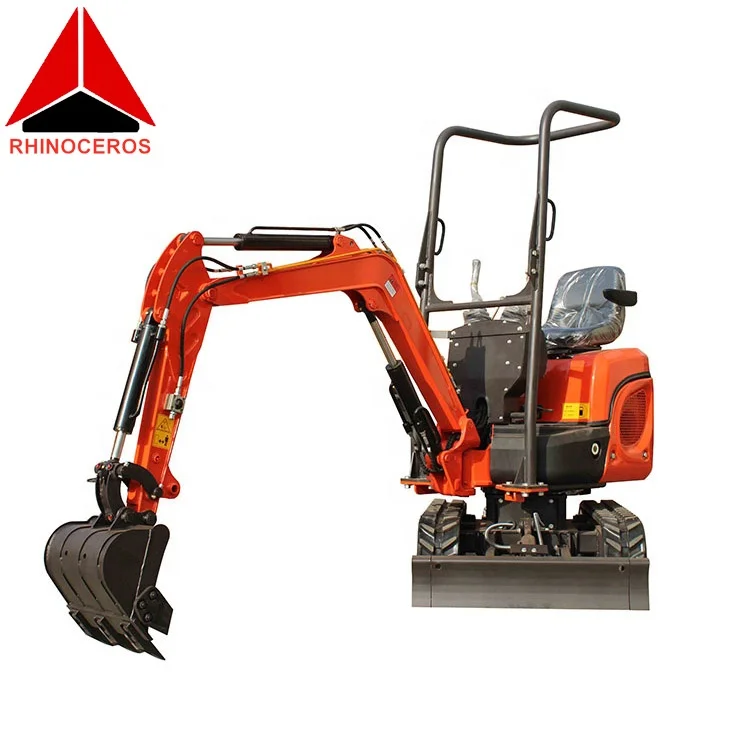 Rhinoceros micro pelle XN10-8 minibagger 1 ton mini excavator prices
