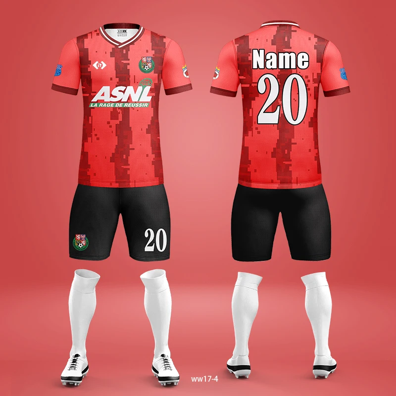 24 Soccer Jersey Reasonable Price Custom New Model Men Sublimation Printing Blank Soccer Jersey Uniform Football Soccer Jersey
