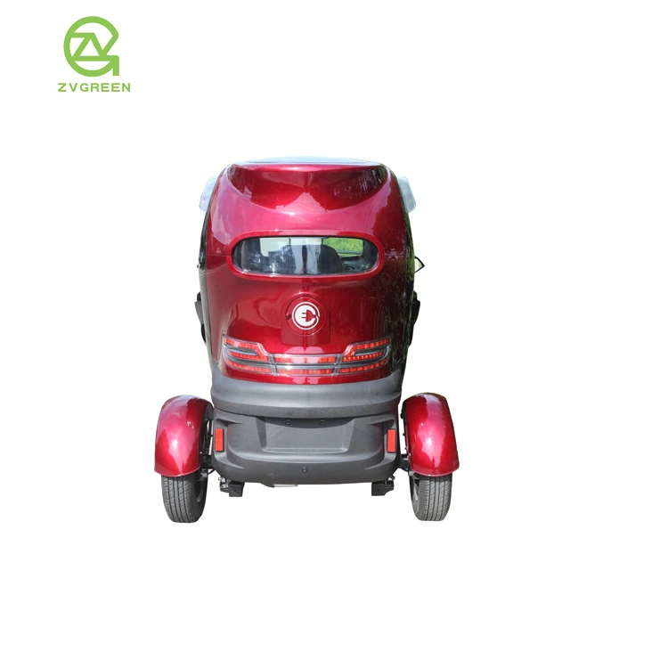 
China 3 wheel scooter disabled enclosed adult electric tricycle electric scooter 1000w 