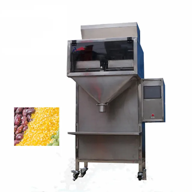 KA PACKING Semi Automatic Biodegradable Plastic Granules/Cork Granule Filling Machines