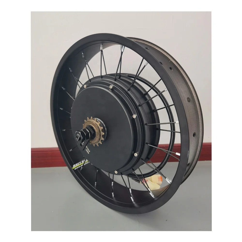 72v 3000w 20X4.0 electric bicycle brushless hub motor ebike conversion kit with KENDA tyre