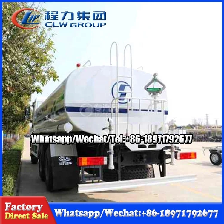 Shacman F3000 Carrier Sprinkler Tank Truck 6x4 25cbm Water Spray Bowser Tanker Truck For Sale