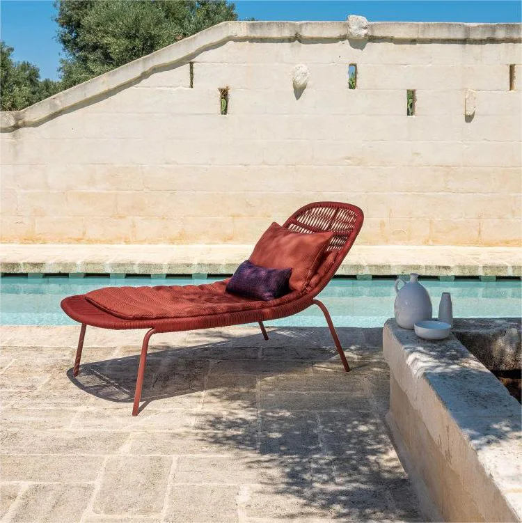 Wholesale Sdraio Shezlong High Back Chair Perfect Chaise Longue Beach