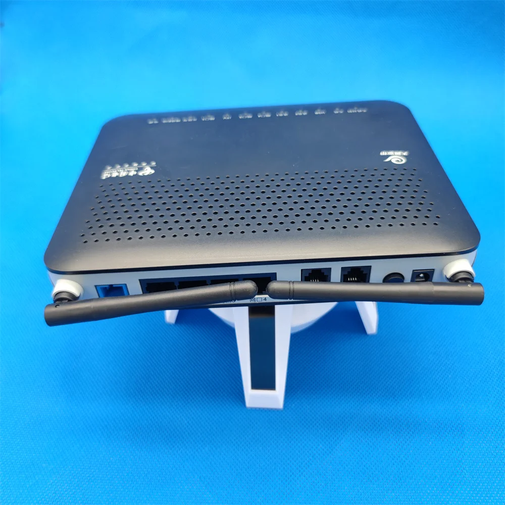 HG8245 HG8245A for HUAWEI WIFI ONU XPON Cheap ONU 4FE+2TEL+2.4G WIFI Double Antennas 3DBI FTTH ONT