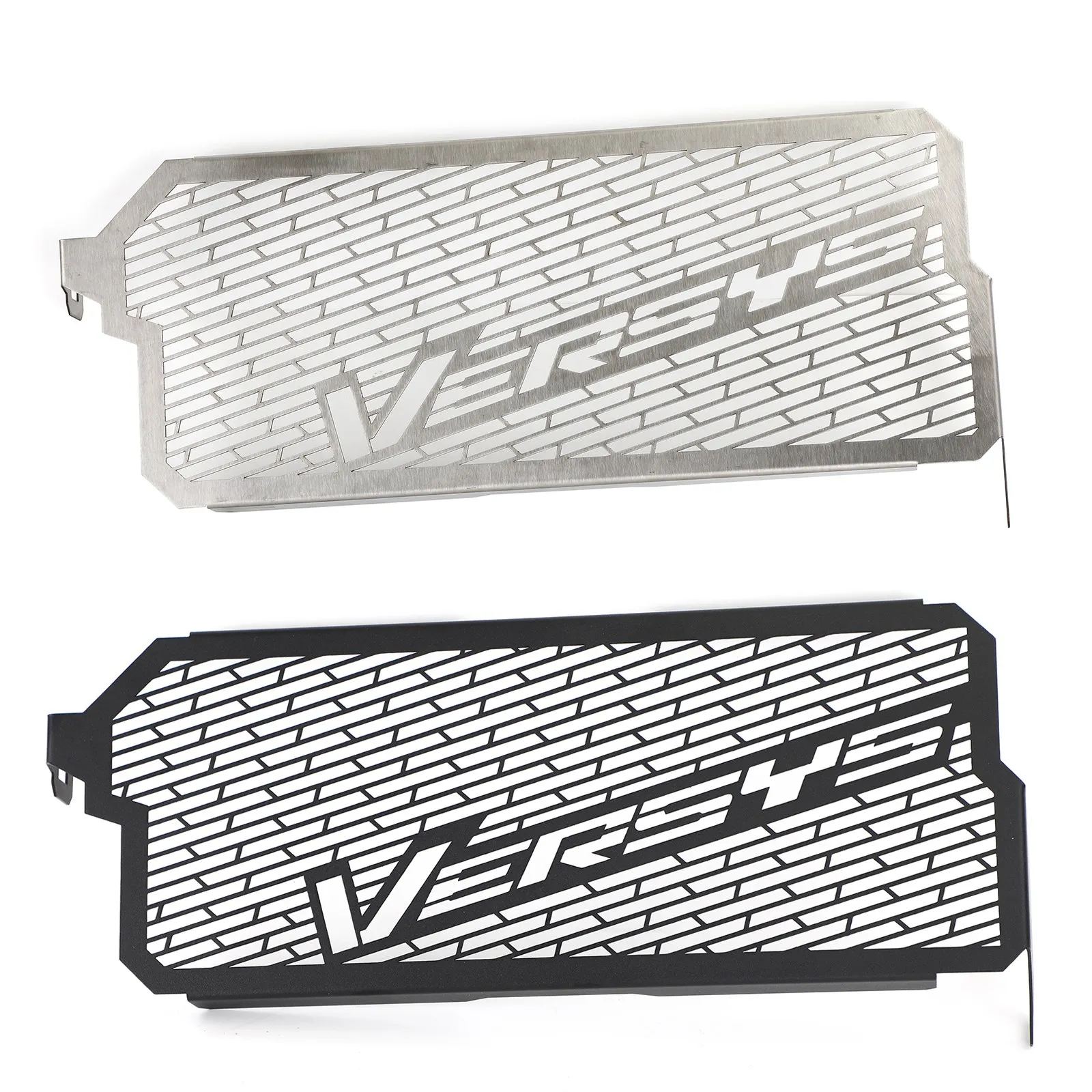 Radiator Guard Cover Protector Steel For Kawasaki Versys 650 2015 2016 2017