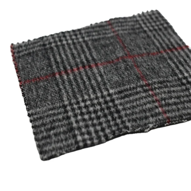 Merino Wool Wales Checks Jackets Suits Fabric High Quality