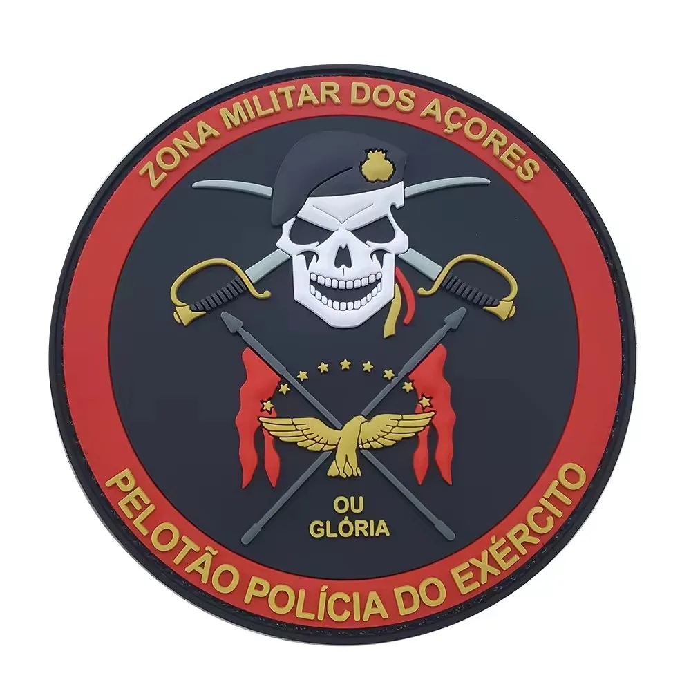 pvc patch maker custom designer logos soft pvc rubber patches