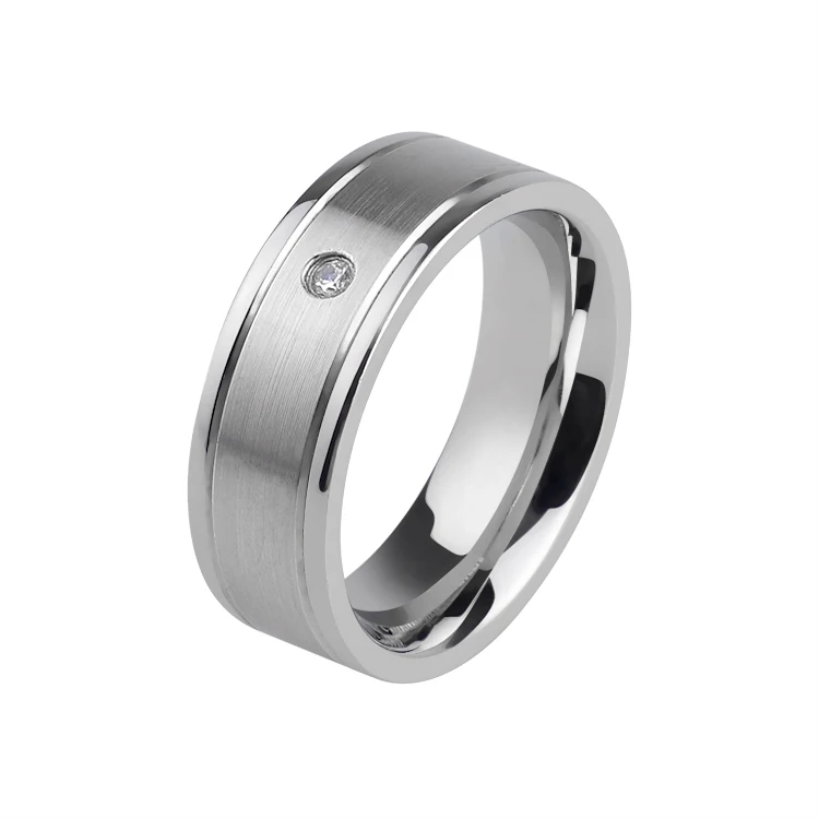 Fashion superman stainless steel wedding ring Stainless Steel ring for Women and men Jewelry