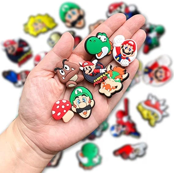 2023 мультяшный покемен Пикачу Дизайн ПВХ Кроксы подвески пользовательские Кроксы подвески для украшения обуви