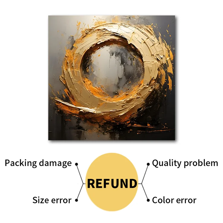 Hot Sales Handmade Oil Painting Abstract  Texture Wall Art Framed Painting Ready To Hang For Home Hotel Decor