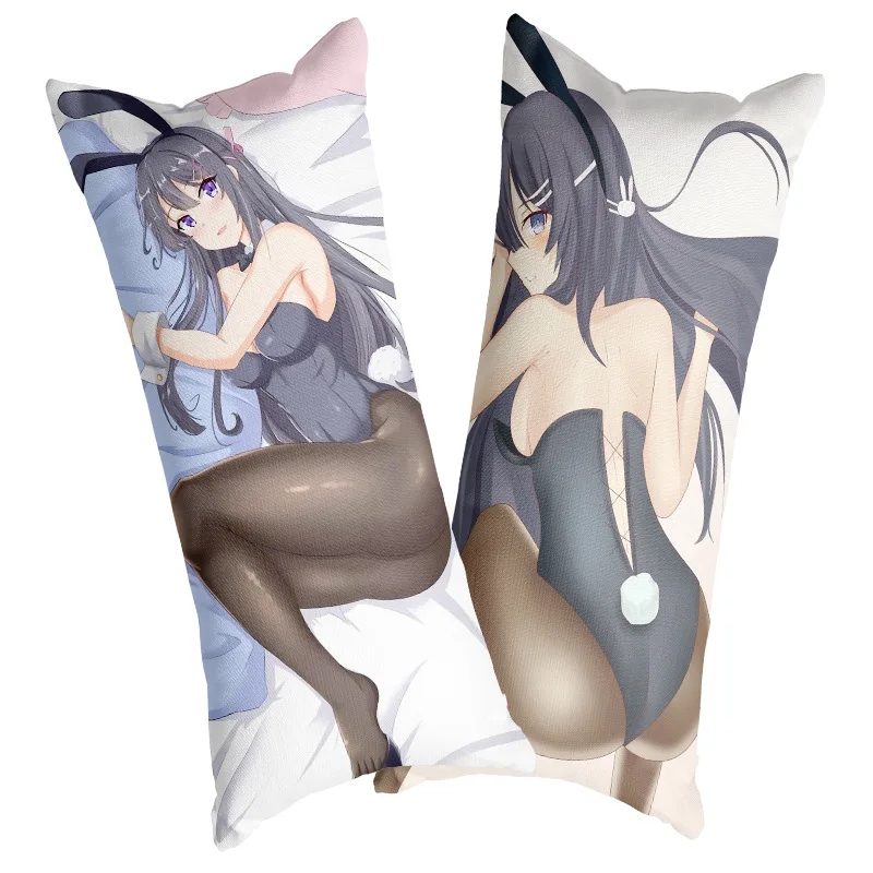 Custom Anime dakimakura pillow case plush double side kawaii anime girl body pillows
