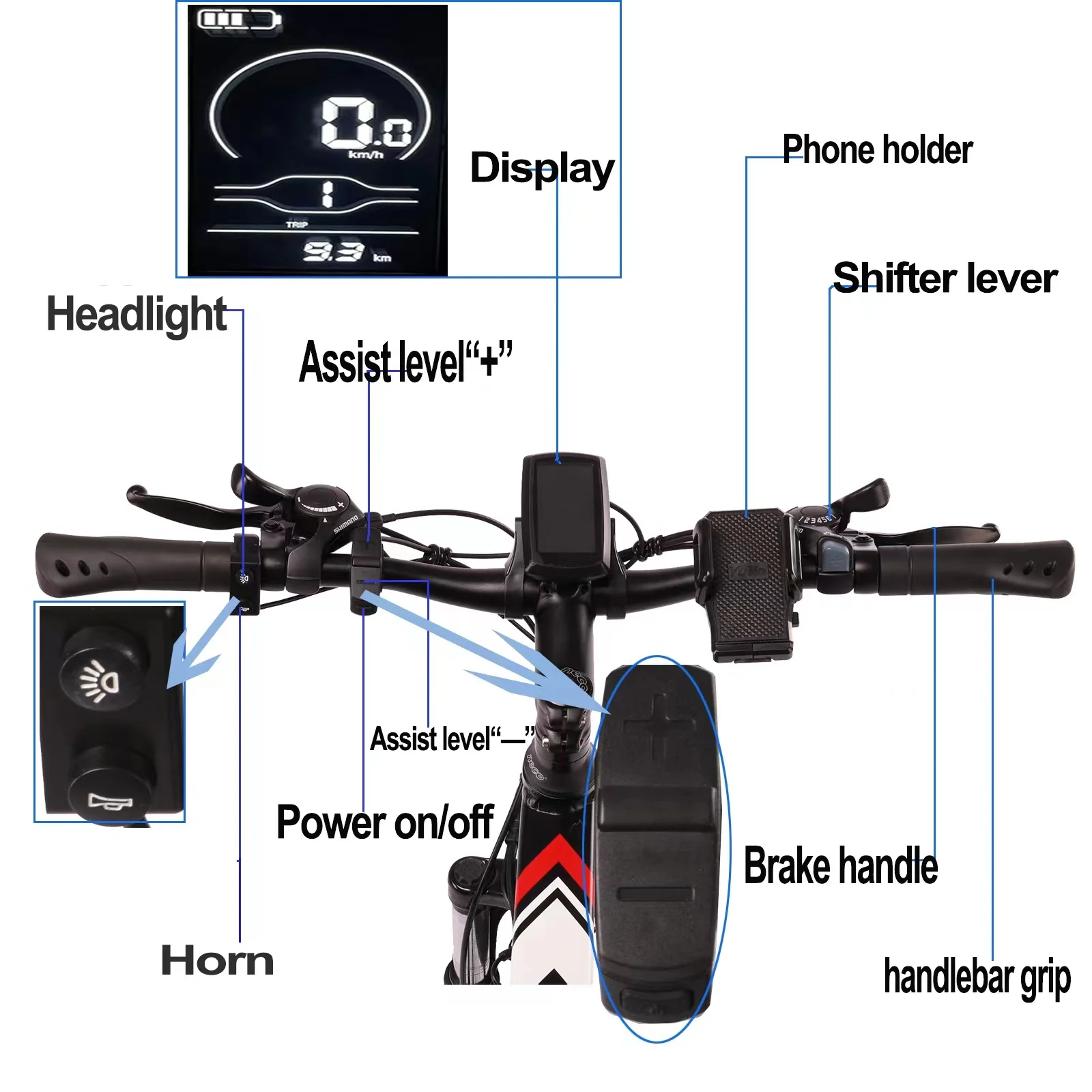 EZ077 Elecric bike'