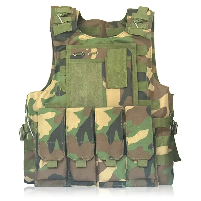 2022 Tactical military fan field camouflage vest tactical equipment outdoor army camo camouflage multifunctional vest