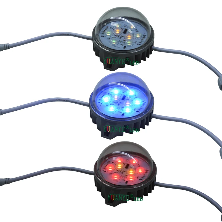 RGBW LED Point Lights for Christmas Decoration Aluminum Body Warm White 3000K Cold White 4000K 6500K Permanent Lights IP65 Rated