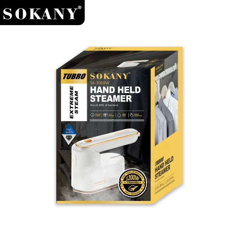 Sokany New High Quality Household Steam Hanging Ironing Machine Handheld Portable Garment Steamers Mini Electric Steam Iron