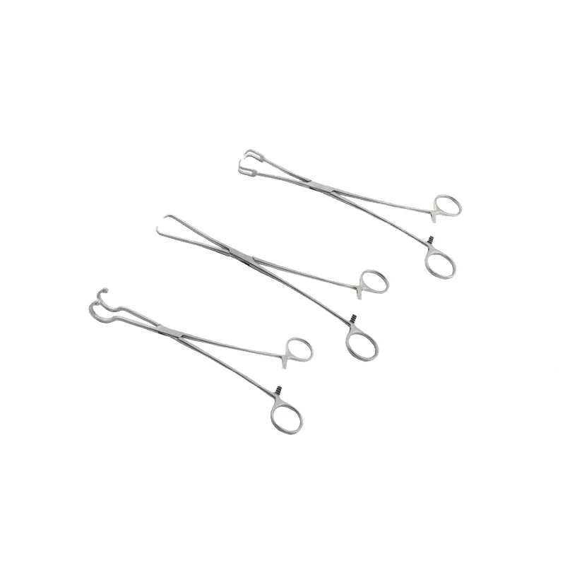 Hysterectomy Clamp Ligamenta hook forceps Myoma grasping forceps Vaginal instruments