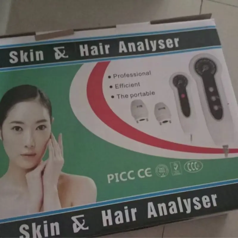 7Inch LCD Skin & Hair Analyzer Detector Digital Microscope Magnifier Skin Hair Blackhead Follicle Scalp