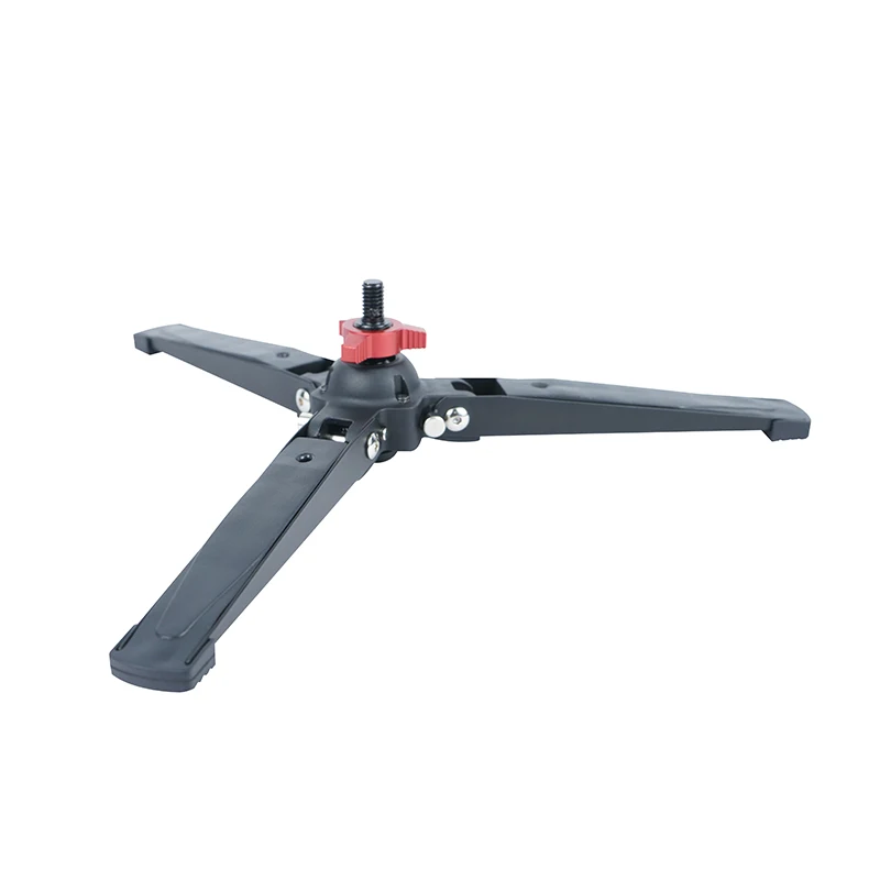 Factory Direct Sale Photography Equipment Three Feet Support Stand Adjustable 3 Legs Monopod Base Stand for Camera