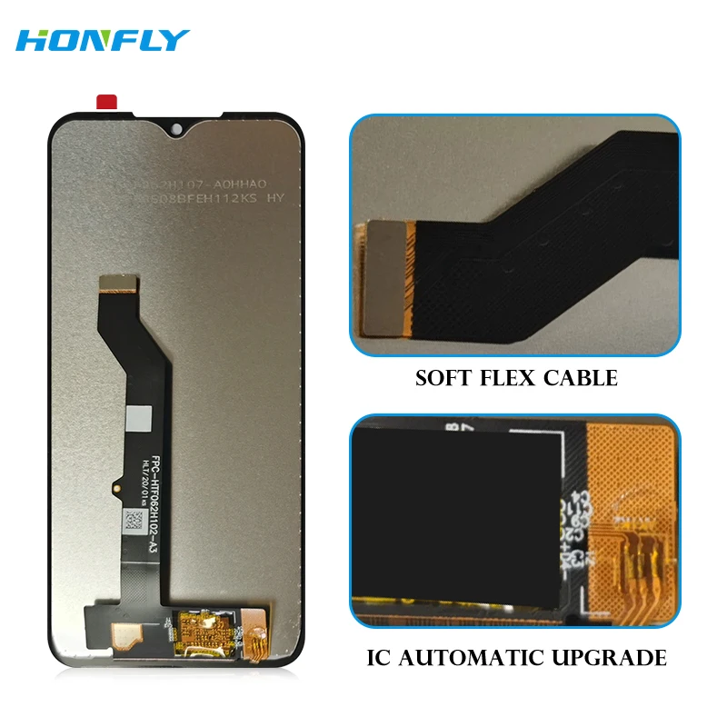 Honfly Wholesales Mobile phone for MOTO E2020 lcd display touch screen Digitizer Assembly for Motorola MOTO E 2020 xt2052 lcd