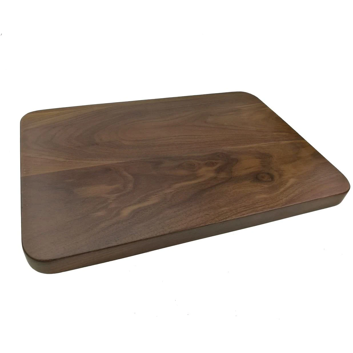 TAOTAOJU factory square tray customized solid wood serving plate Rustic Walnut dessert tray coffee tea pllate wooden tray