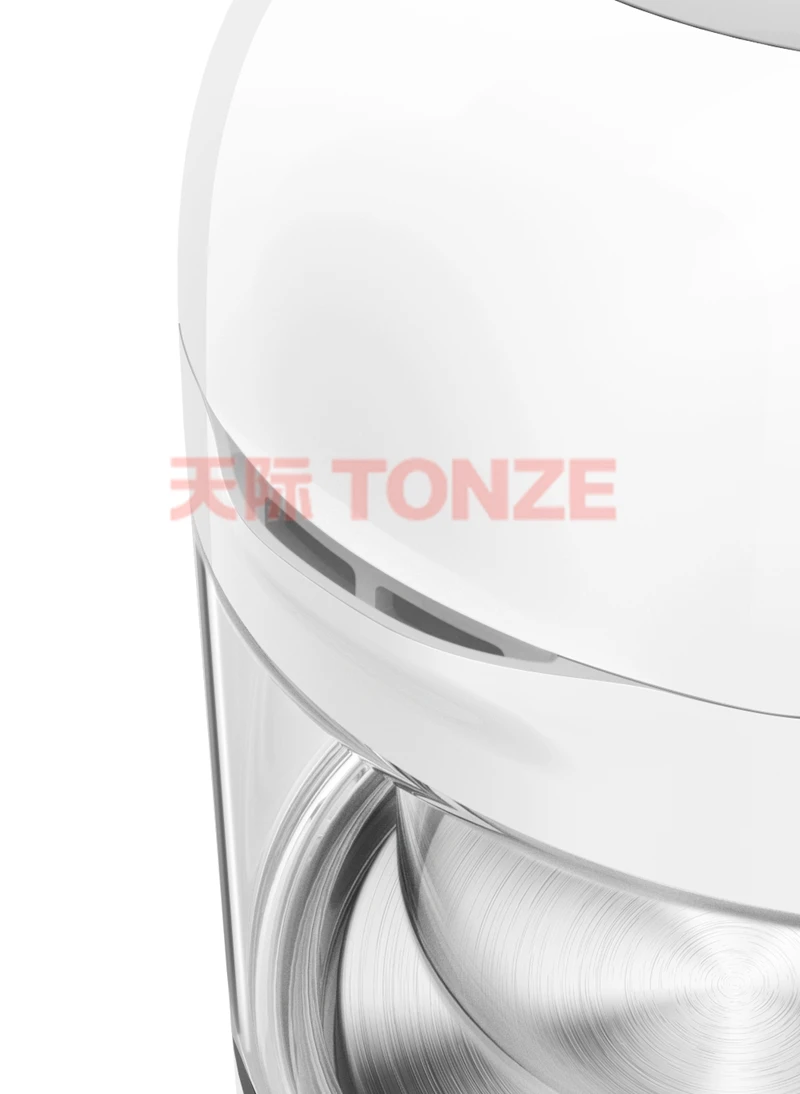 Оптовая продажа, миниатюрная электрическая стеклянная многофункциональная кастрюля для здорового тушения, 0,7 л, Детская каша, суповарка, тушение, птичье гнездо, медленная кастрюля