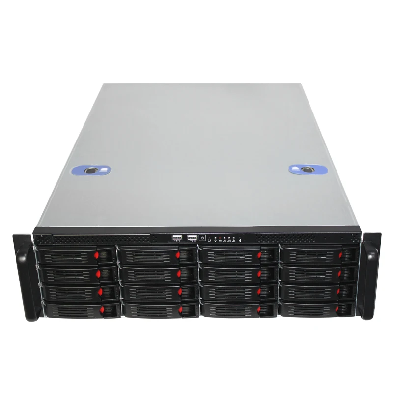 3u 16bays Hot swap storage server case rackmount computer case for Data Center and video server