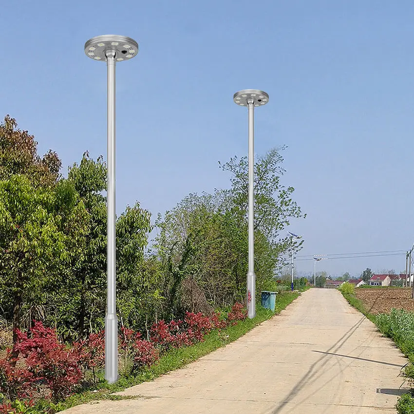 outdoor solar panel garden lights