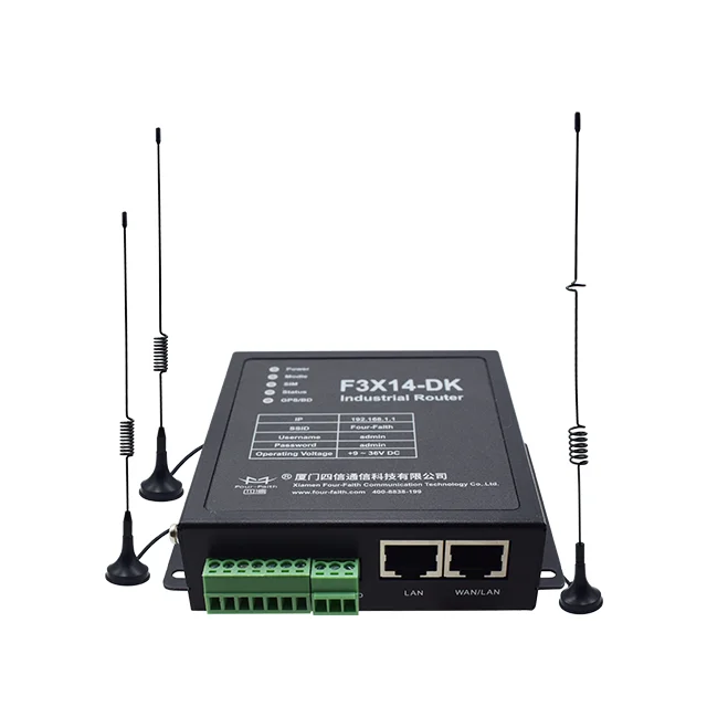 2.5G/3G/4G/5G 100Mbps 2SIM card industrial router