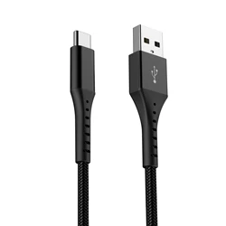 Free shipping usb cable phone accessories nylon braided USB-C 3A high speed fast Charging 2.0 type C data free shipping cable