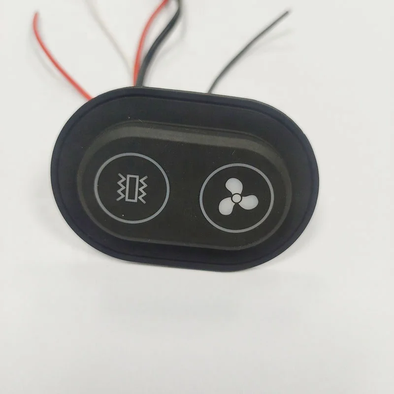 Manufacturers Customized 12v 24v Heating Cooling Vibration Accessories With 3 Level Control Switch For Car Seat