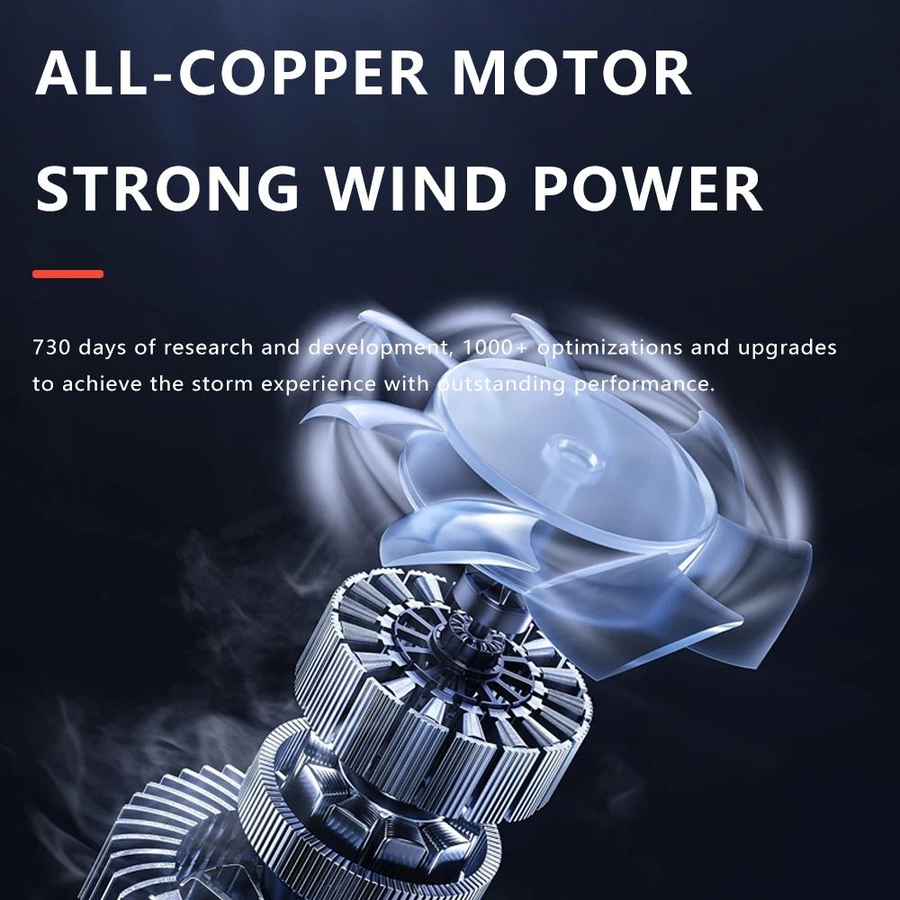 21v Strong Portable Electric Lithium Vacuum Turbo Jet Fan Cordless Garden Leaf Dust Air Blower Industrial Battery Air Duster