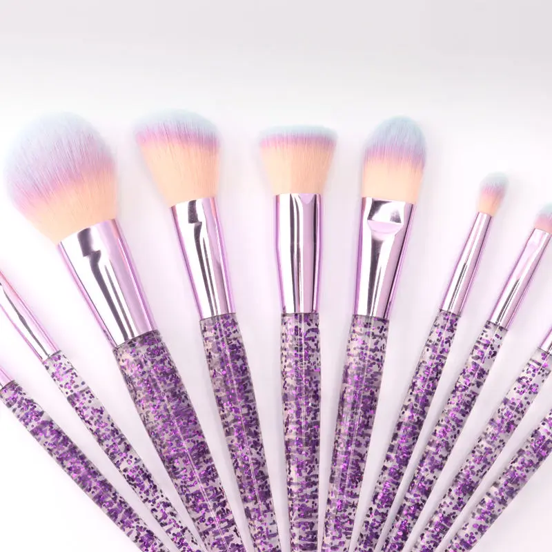 Wholesale High quality 10Pcs Private Label Makeup Brush Set For Professional