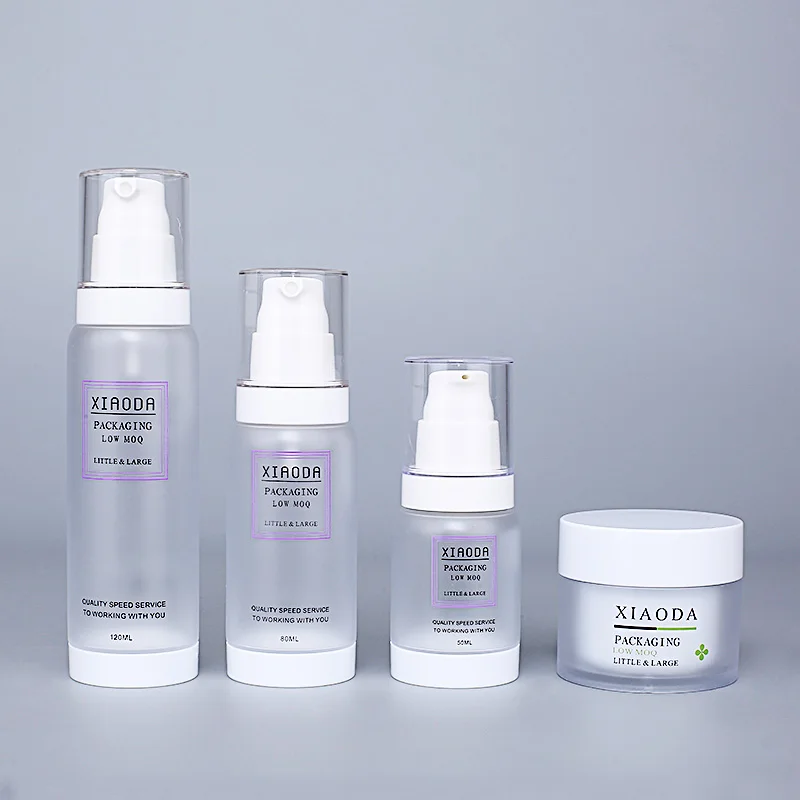 White color transparent Matt Cosmetic Packaging Empty Plastic Mist Spray Bottle Capacity Custom Made Spray Bottle