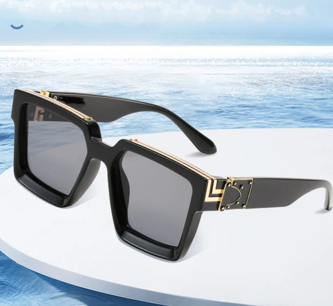 2024 Famous Brand Newest Square Hot Fashion Brand Designer Millionaire Sunglasses Mens Sol Luxury Women Sun Glasses Sunglasses