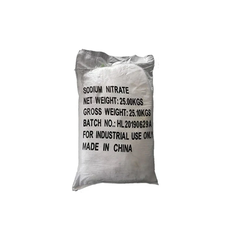 2021 China Supplier Manufcturing 99% Purity Cas No.7631-99-4 Sodium Nitrate