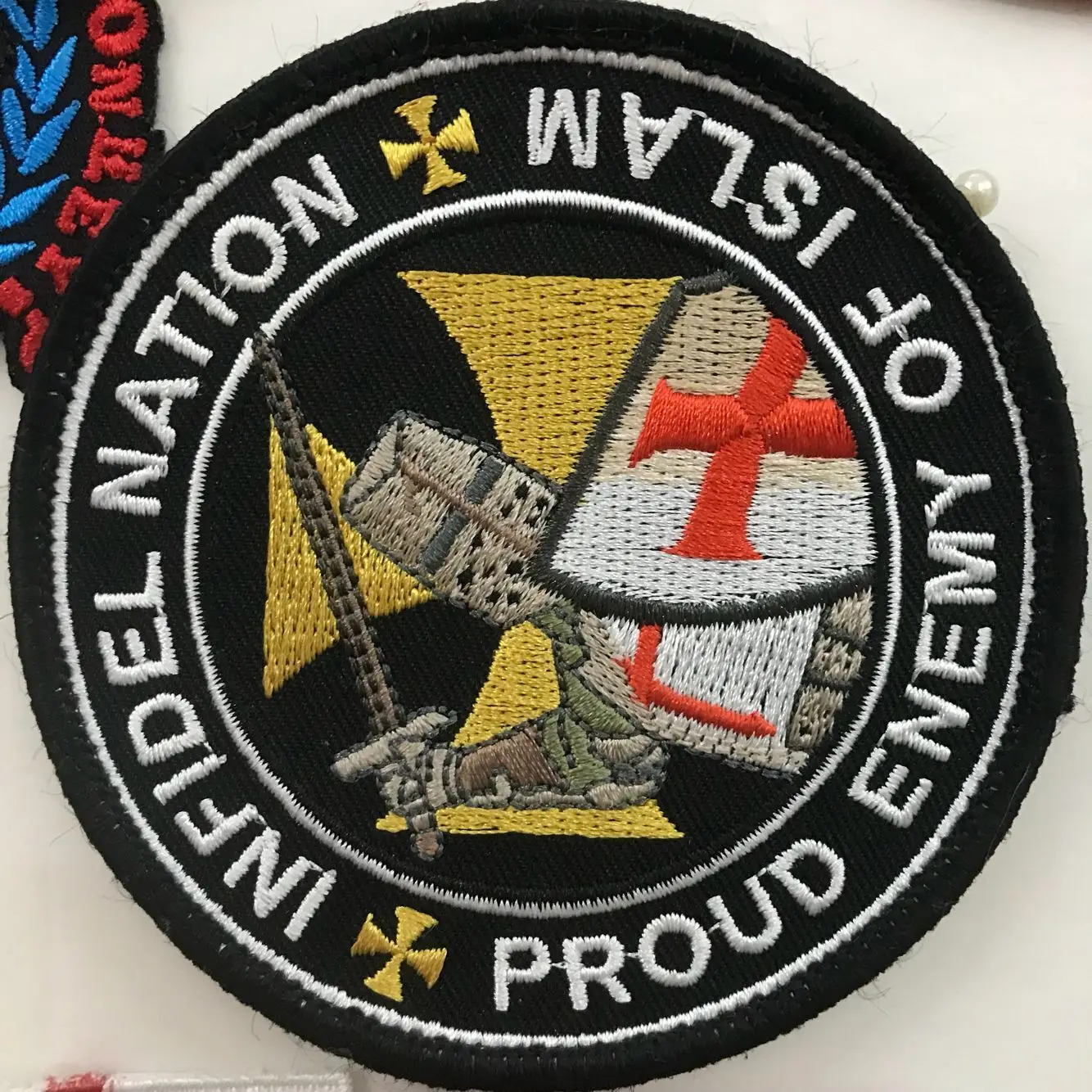 2023 Factory Custom US Navy Armed Forces Military Iron On Embroidered Patch