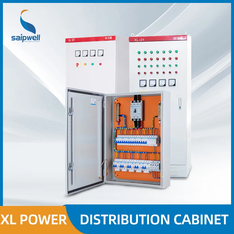 SAIPWELL XL Floor Stand IP55 Waterproof Distribution Box Electrical Cabinet Box