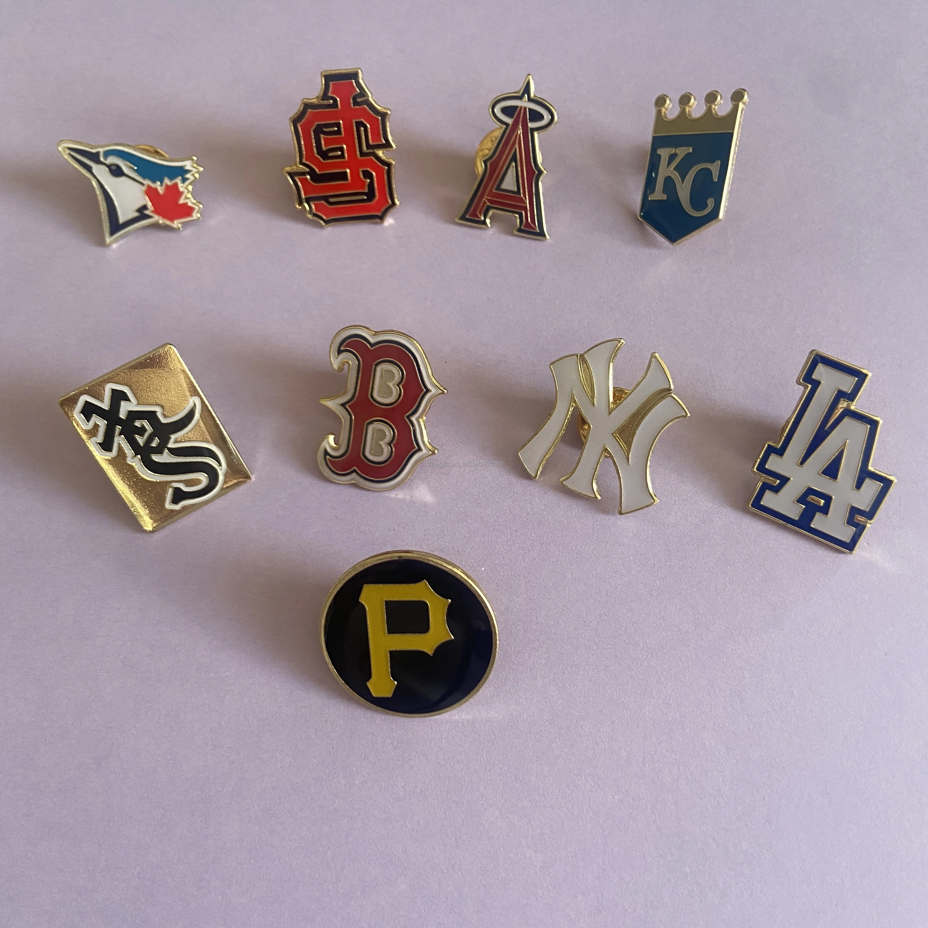 American baseball team badge MLBs lapel pins baseball lapel pin badge
