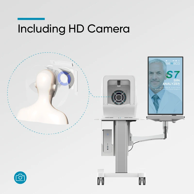 MEICET ISEMECO S7 Skin Image Analyzer Professional High Quality Facial Dermotoscope Beauty Scanner Skinscope  Aesthetics
