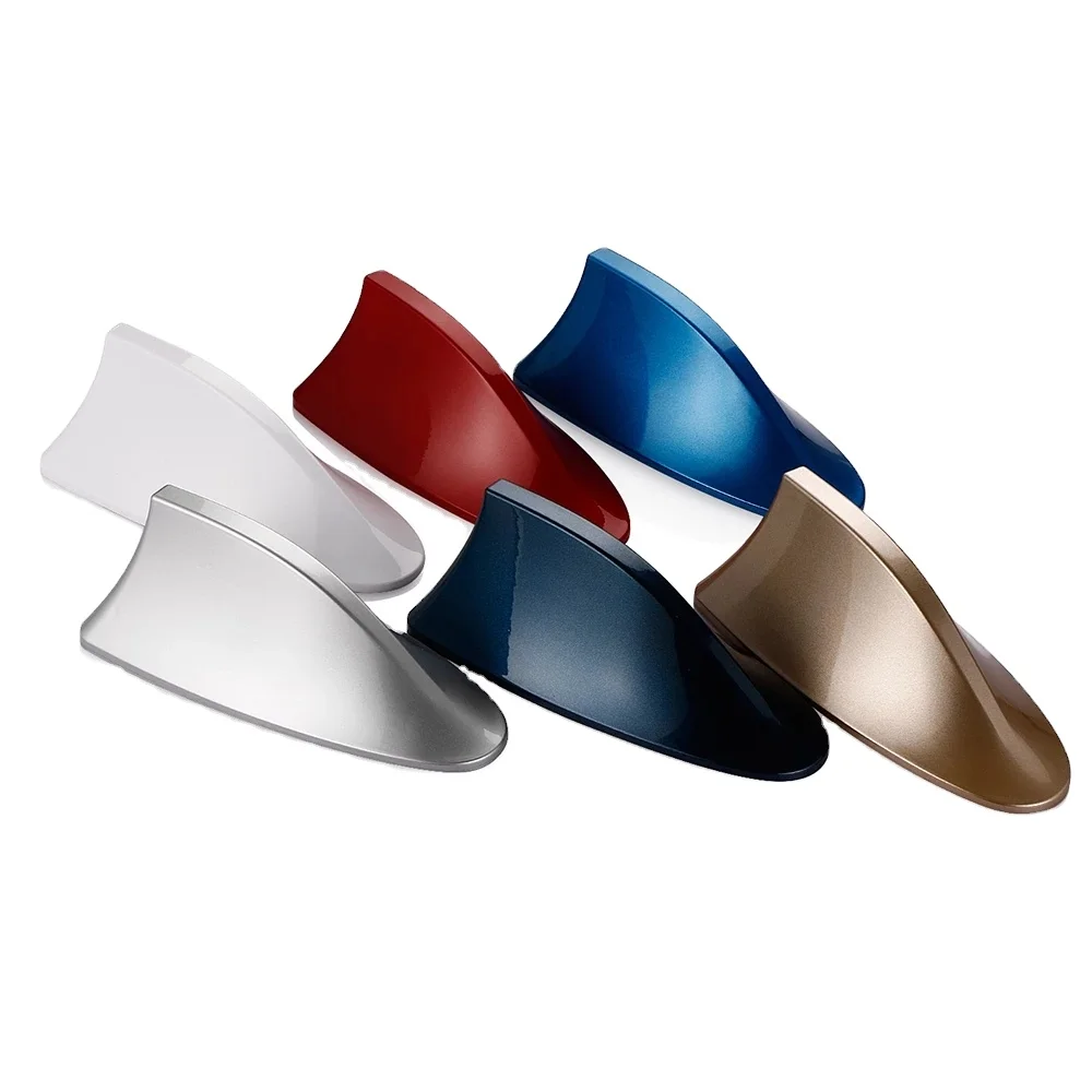 
Universal Carbon Fiber Waterproof Car SUV Shark Fin Roofs Antenna Auto Radio Signal Aerials Roof Antennas AM/FM Signal Aerial 