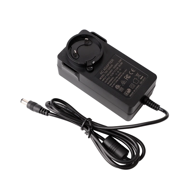 Высокое качество AC 110V к DC 24V 1.5A 36W сменный переходник AU UK EU US тип питания 24 вольт 1.5Amp 36 ватт