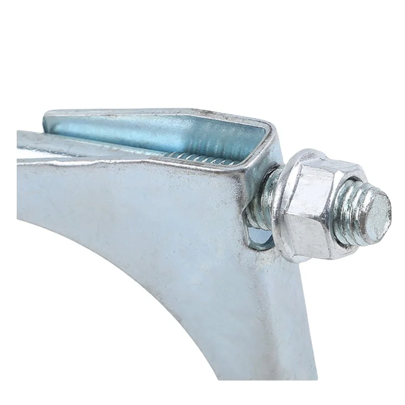 High quality carbon steel galvanized u bolt saddle clamp for car exhaust pipe repair