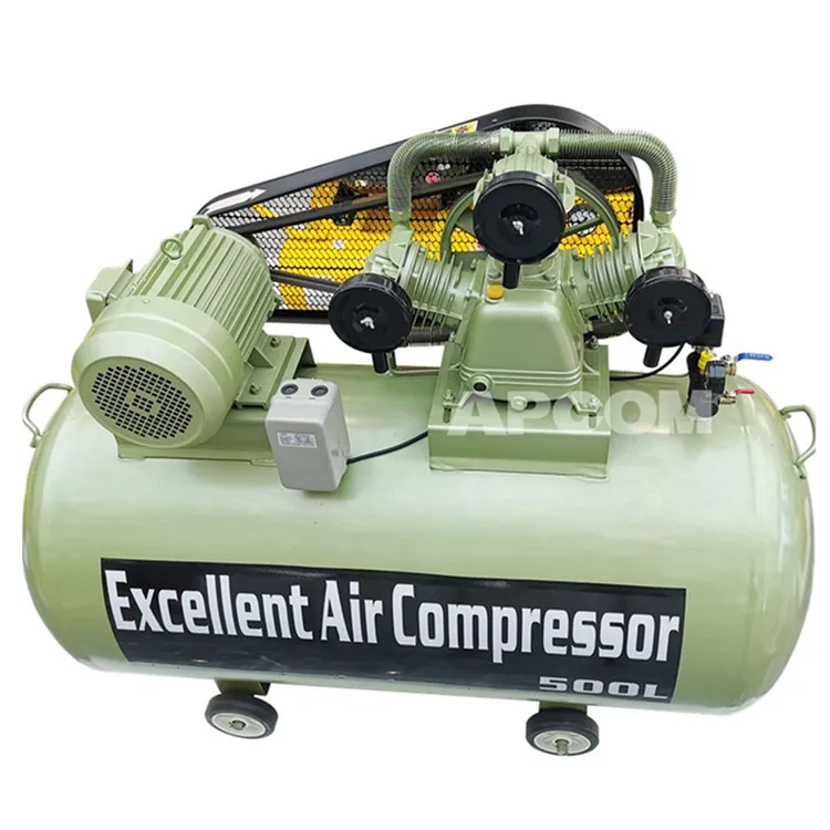 
Оптовая продажа с завода APCOM, Низкошумный поршневой винт 500 л 500 л, воздушный компрессор л для печатных машин, ремонтных мастерских 