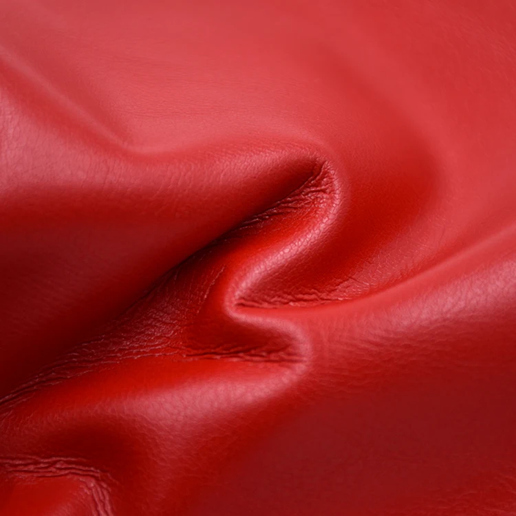 1M MOQ Wholesale smooth-surface artificial Printed Oil Leather sheets Synthetic PU leather Fabric for shoes bag