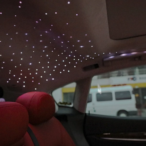 Car Led Star Night Lights Car Rgb Interior Ambient Usb Decorative Lights Wireless Remote Music Control Car Foot Light