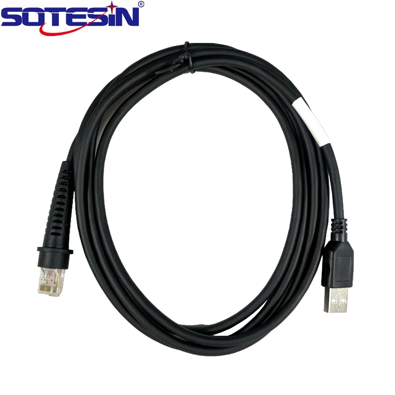  Кабель STOESIN международного стандарта RJ45 К USB подходит для кабеля сканера Honeywell YJ4600 2 м/6 футов