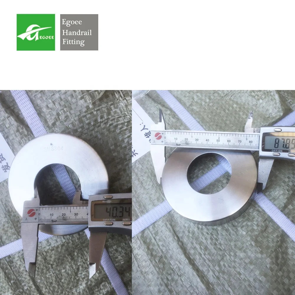 Handrail accessories stainless steel stair railing Balustrades handrails glass railing  balcony railing cover