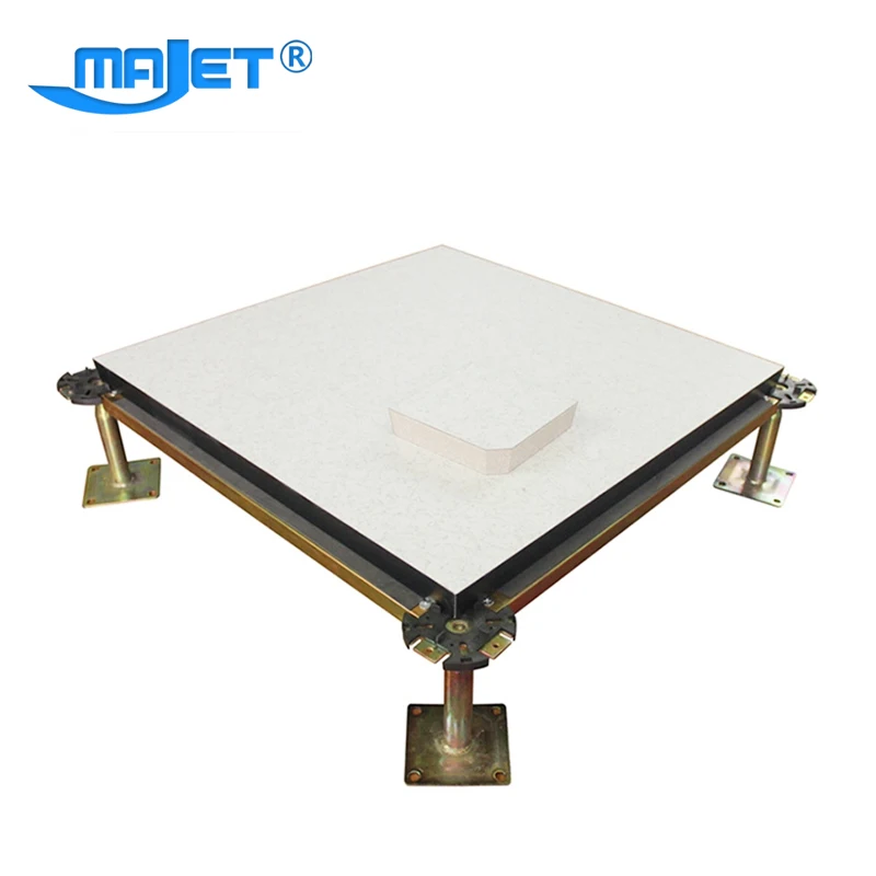 Majet B2 fre resistance woodcore With Six Sided Galvanized Steel Cladding Raised Floor